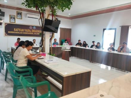 Rapat Persiapan Bulan Bahasa Bali VIII tahun 2026 Desa Tamblang